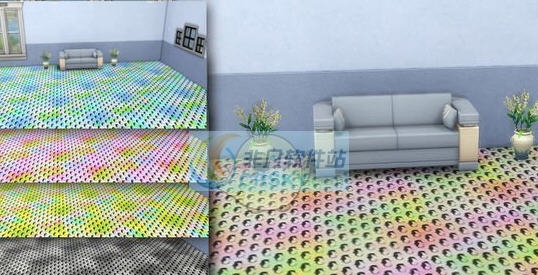 模拟人生4彩色地板MOD v2.4