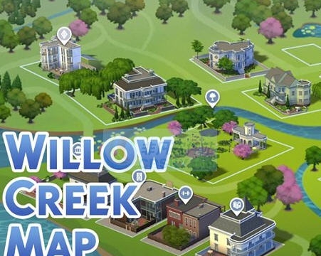 模拟人生4柳溪地图覆盖MOD v2.6