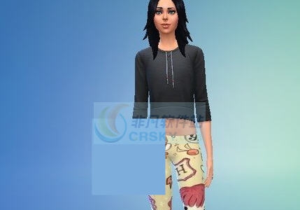 模拟人生4女式哈利波特长裤MOD v2.4