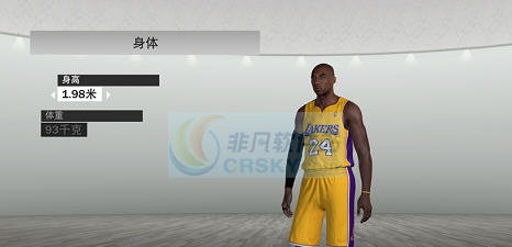 NBA2K19湖人队科比身形面补MOD v2.8
