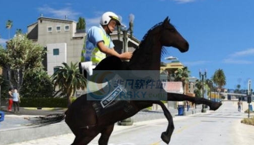 GTA5骑警马MOD v2.7