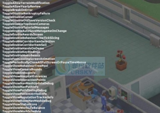 双点医院控制台开启MOD v2.5