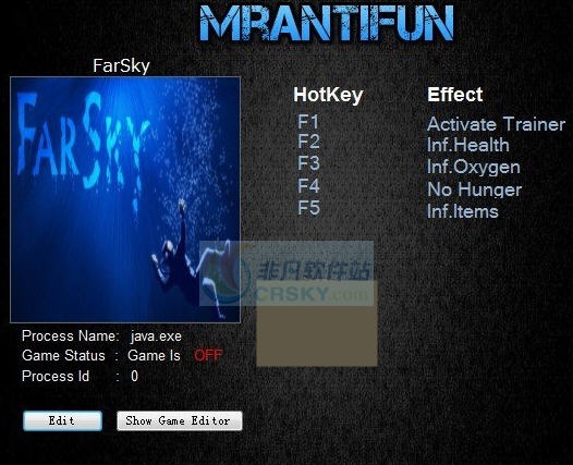 远空FarSky修改器 v3.6
