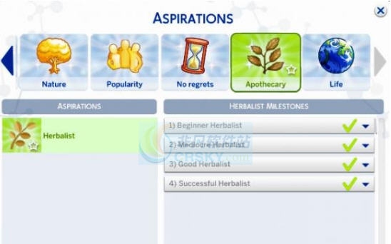 模拟人生4草药医生的愿望MOD v2.4