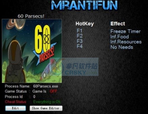 60秒差距四项修改器 MrAntiFunv1.5