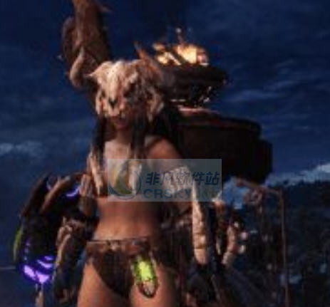 怪物猎人世界简约化骨制护甲MOD v2.4