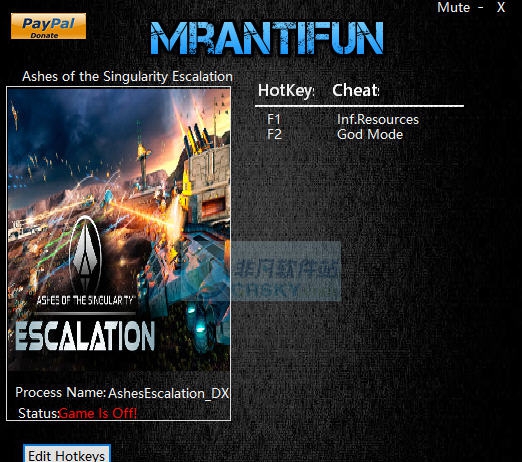 奇点灰烬扩展版二项修改器 v2.5