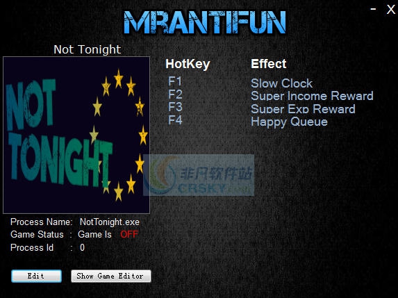 今晚没开四项修改器 v3.5