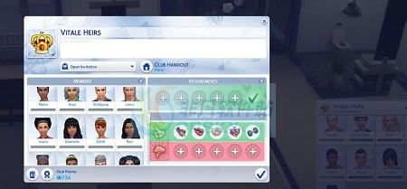 模拟人生4更多的俱乐部会员MOD v2.5