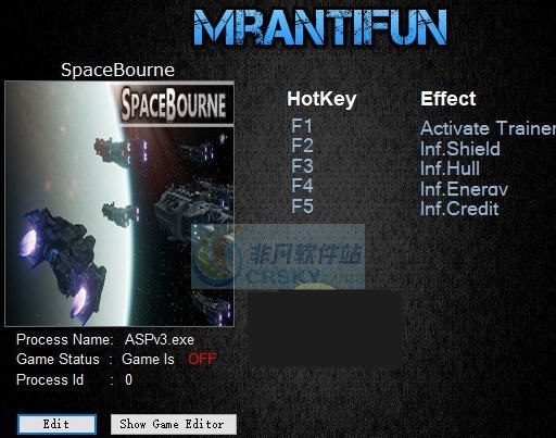太空谍影四项修改器 v3.5