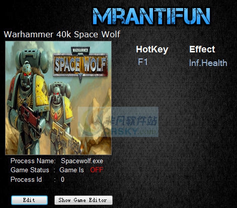 战锤40K太空狼无限生命修改器 v3.5