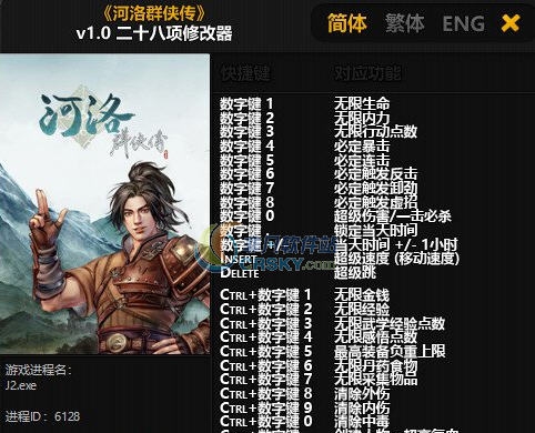 河洛群侠传二十八项修改器 婵＄偛顑呭&ugrave;閿嬪閹烘瀚夐柛顐ｇ箓椤ㄦ硣1.5