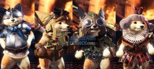 怪物猎人世界狗狗伙伴MOD v2.5