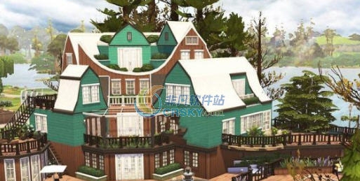 模拟人生4独特设计翡翠屋MOD v2.6