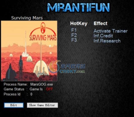 火星求生二项修改器 v3.6