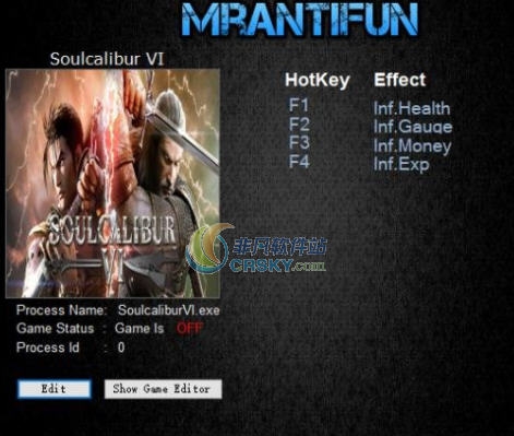 灵魂能力6四项修改器 v3.5