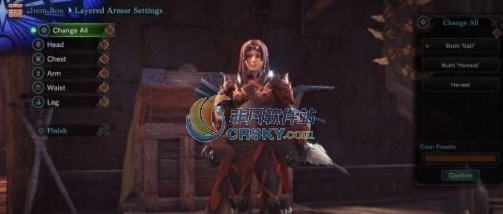 怪物猎人世界晓之惨爪寂服装MOD v2.6