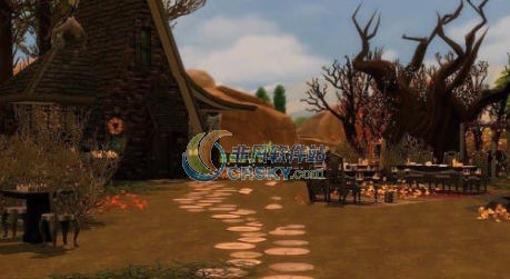 模拟人生4万圣节风格公园MOD v2.4