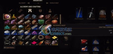 巫师3狂猎改变物品重量MOD v2.6