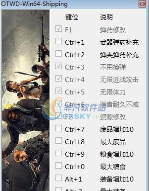 超杀行尸走肉十四项修改器 v3.7