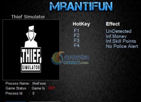 盗贼模拟四项修改器 v3.5