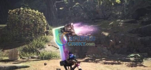 怪物猎人世界彩虹渐变喷气大剑MOD v2.5