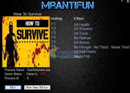 生存指南十项修改器 v3.6