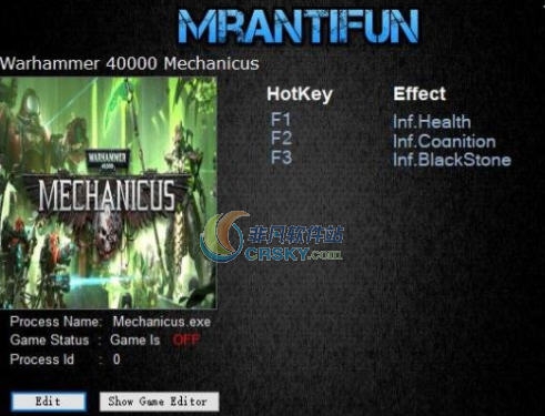 战锤40k机械神教三项修改器 v3.5