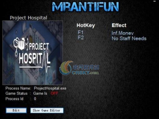 医院计划二项修改器 v3.7