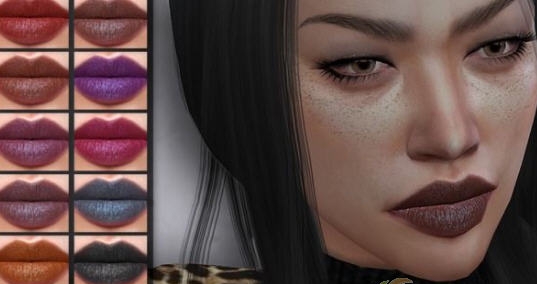 模拟人生4凯瑟琳口红MOD v2.5