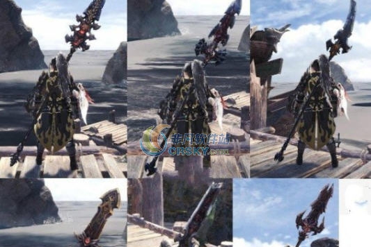 怪物猎人世界暗黑血统操虫棍MOD v2.5