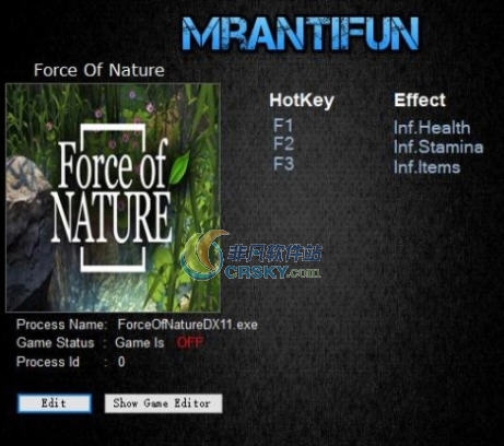 自然之力三项修改器 v3.6