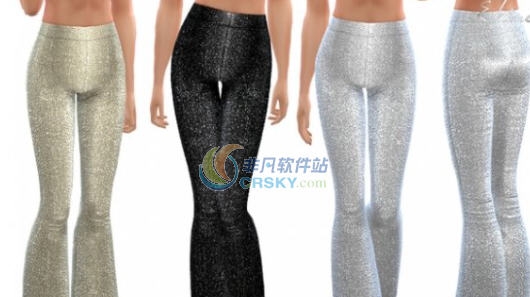 模拟人生4亮片喇叭裤MOD v2.5