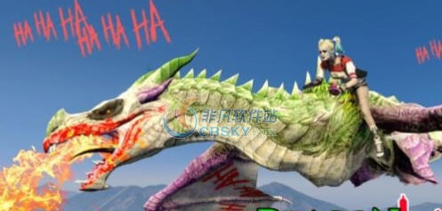 GTA5小丑女龙骑士MOD v2.4