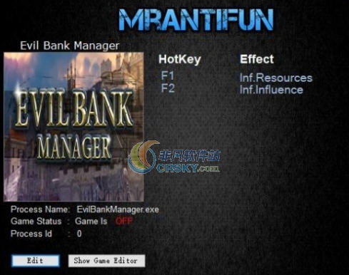 邪恶银行经理二项修改器 v3.5