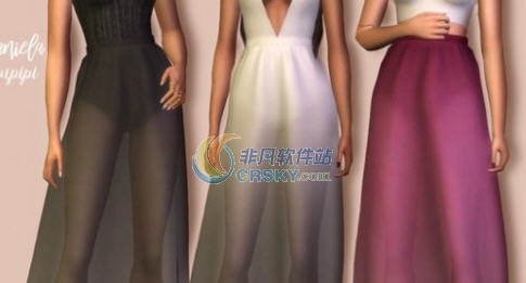 模拟人生4性感透明的连衣裙MOD v2.4