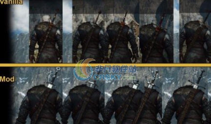 巫师3狂猎遗物剑剑鞘改成银色MOD v2.6