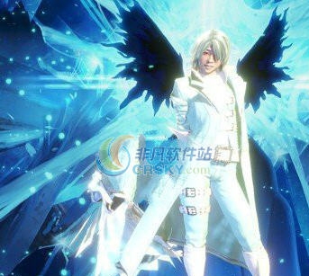 怪物猎人世界女性青色但丁套MOD v2.3