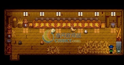 星露谷物语抚摸动物的稻草人MOD v2.4