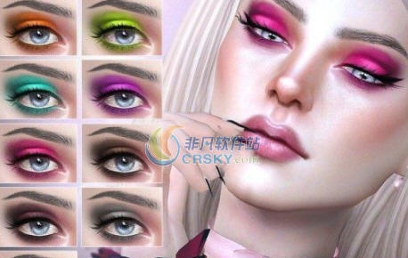 模拟人生4彩色眼影MOD v2.4