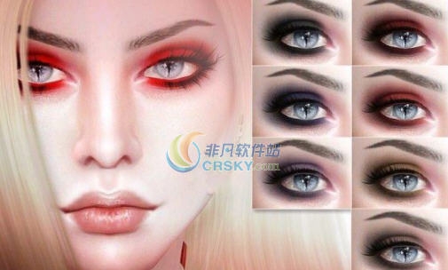 模拟人生4魔幻风格眼影MOD v2.3