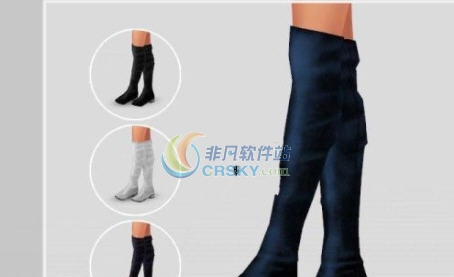 模拟人生4女性高邦皮靴MOD v2.3