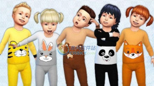 模拟人生4可爱动物童装MOD v2.5