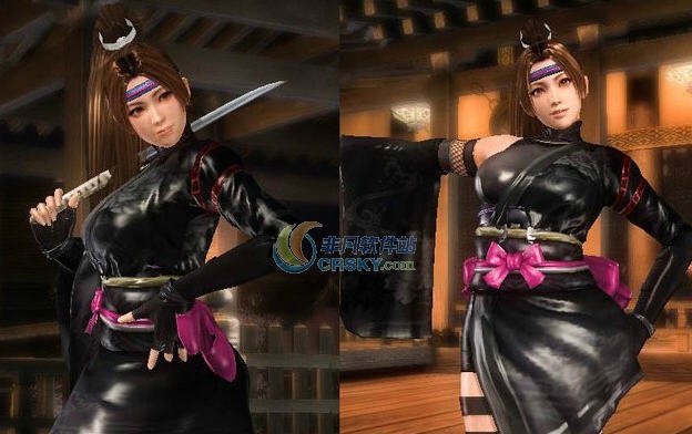 死或生5最后一战Mai黑色忍者服装MOD v2.6