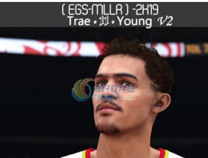 NBA2K19特雷杨身形面补MOD v2.5