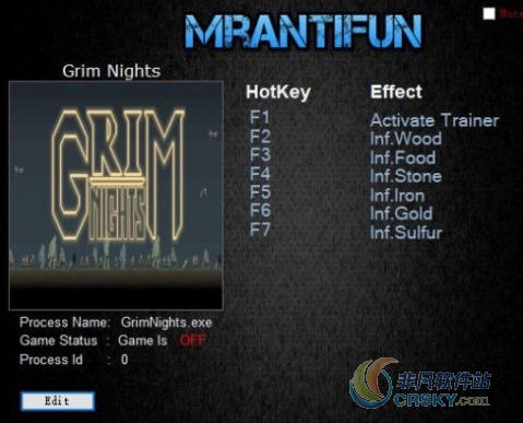 冷峻的夜六项修改器 v3.5