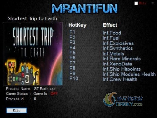 最短地球之旅十项修改器 v3.5