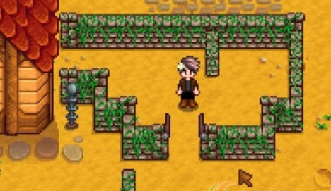 星露谷物语杂草丛生的石栅栏MOD v2.5