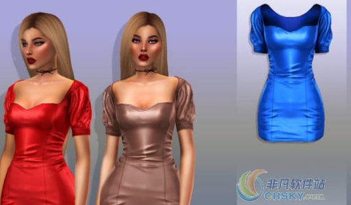 模拟人生4伊丽莎连衣裙MOD v2.4