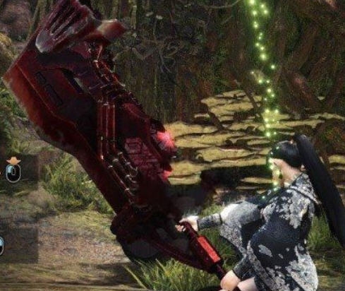 怪物猎人世界血迹龙机关大剑MOD v2.4